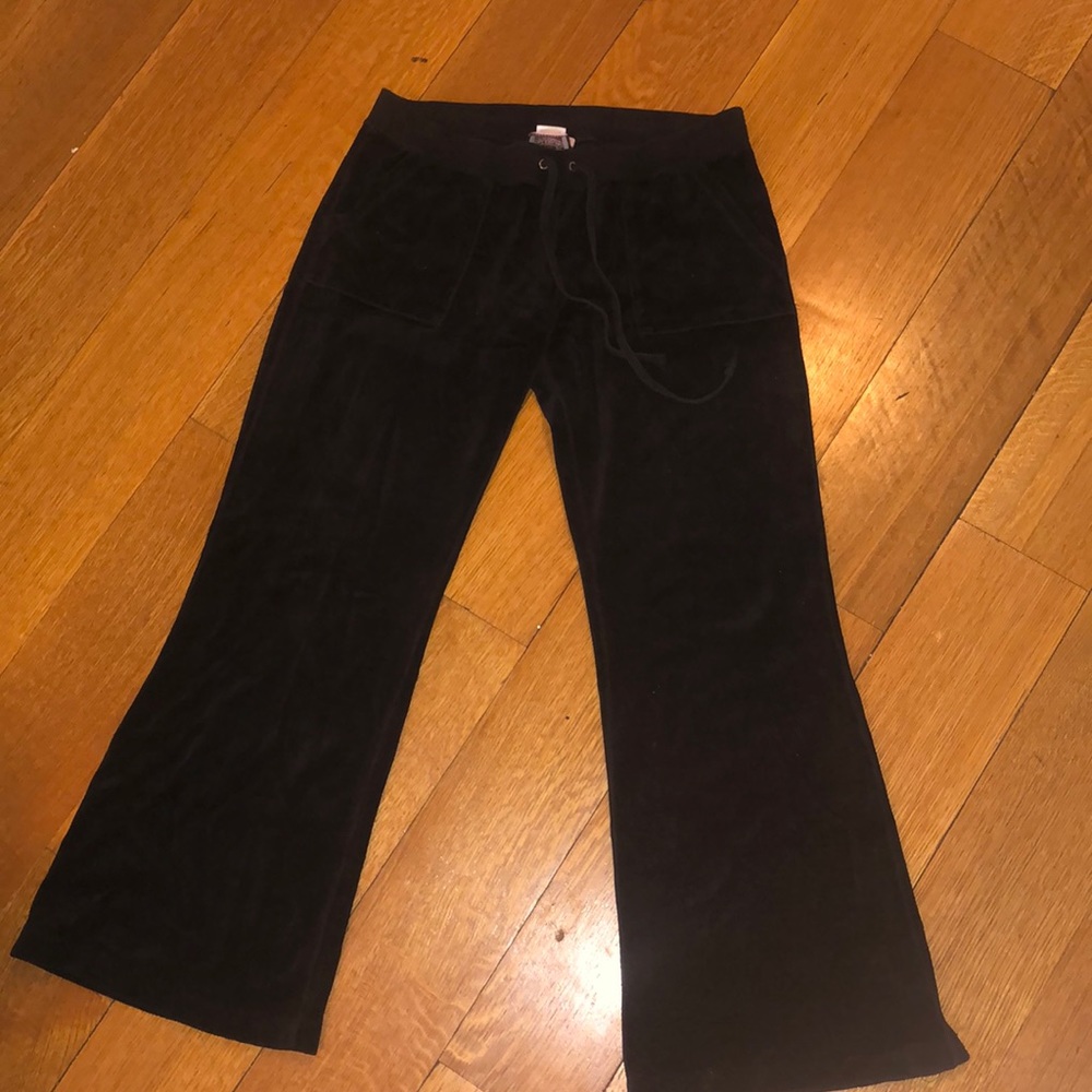 Black Velvet Juicy Couture Sweatpants